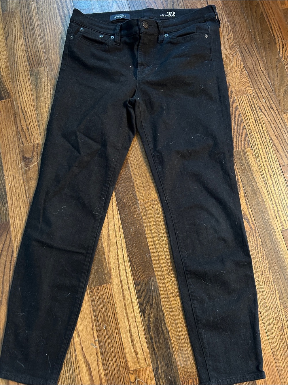J. Crew Black Skinny Jeans — Classic Slim Fit - Picture 5 of 9